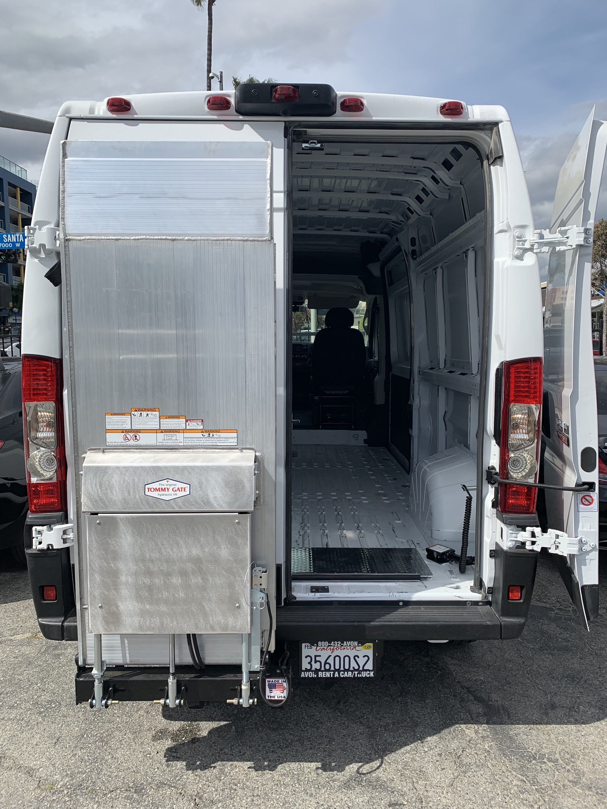 Avon Rents NEW VEHICLE AVAILABLE Ram 2500 Promaster w