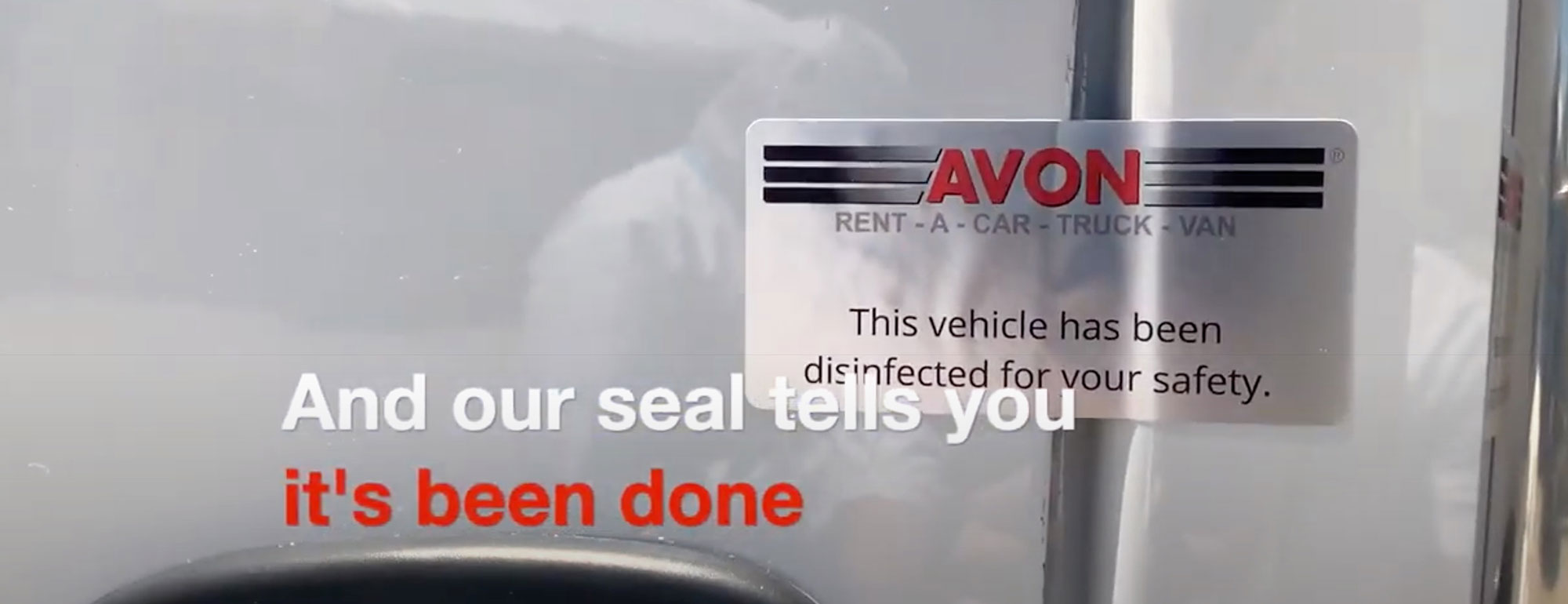 COVID19 Avon Rent a Car Truck and Van